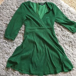 Forever 21 emerald green skater dress